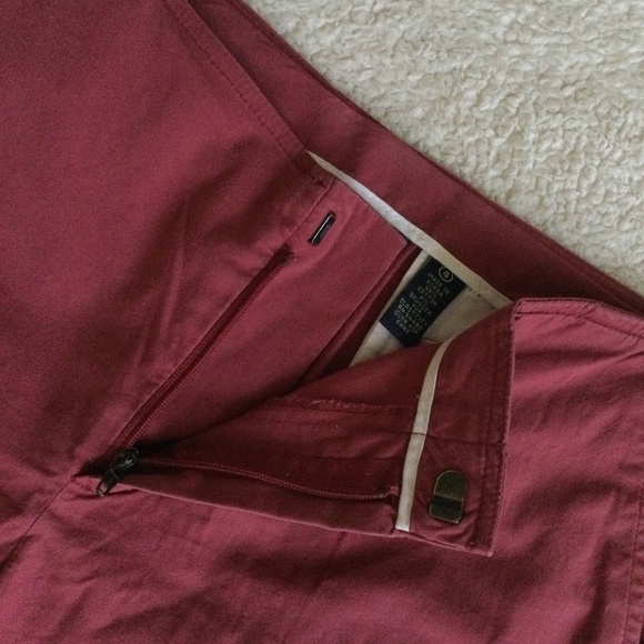 Vintage Y2K American Eagle Red Capri Pants - Sz 4 - Picture 8 of 12